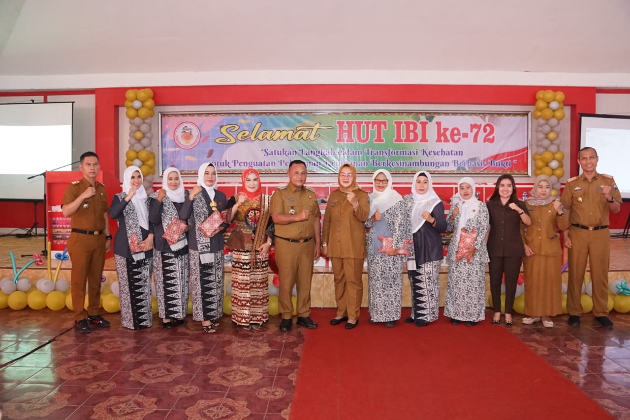 Pengurus Ranting IBI Way Urang Raih Penghargaan Ranting Terbaik pada Peringatan HUT IBI Lampung Selatan ke-72